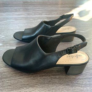 Clarks Open Toe Mule